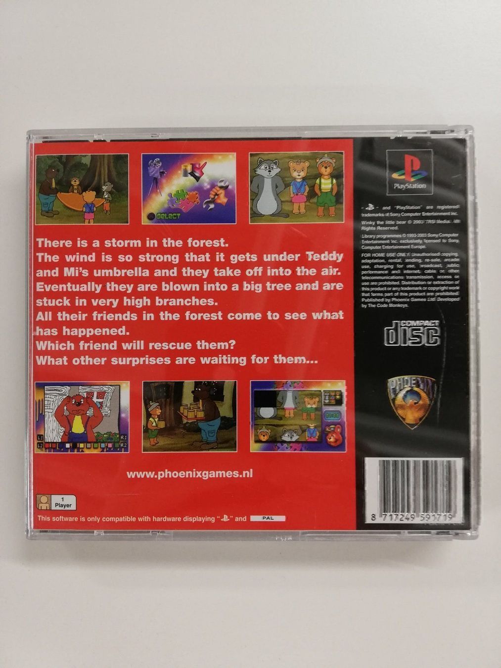Sony Giochi: Winky the little bear / Sony PSX PS1 – Usato da St. Gallen venduto da zorro_dc 1