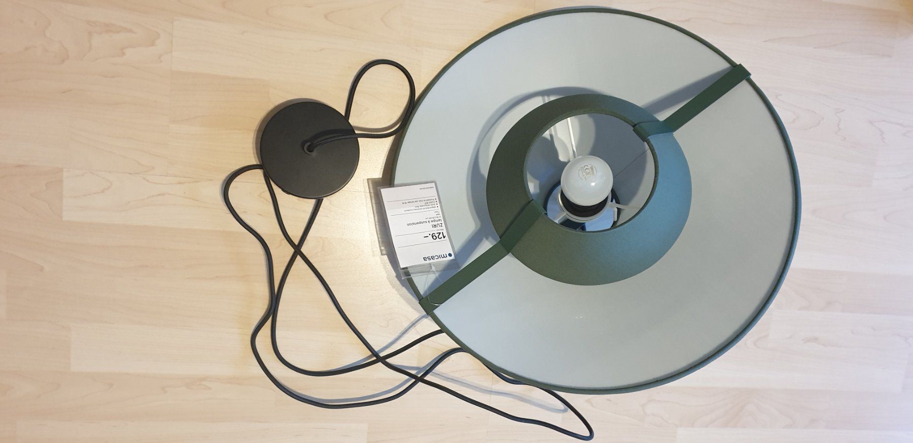 Micasa Lampen: Très belle lampe suspendue – Gebraucht aus Moutier von hugo2630 1