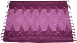 Sarong Lunghi Pareo, Viskose Tuch als Strandtuch Wickelkleid