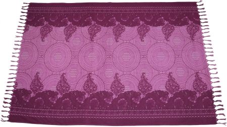 Sarong Lunghi Pareo, Viskose Tuch als Strandtuch Wickelkleid