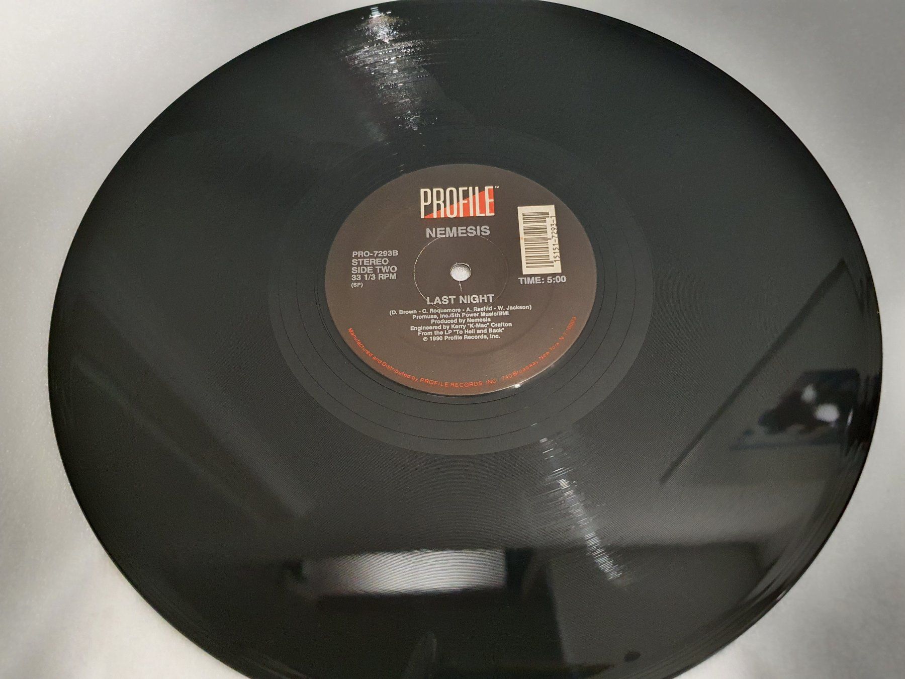 Dischi in vinile: Nemesis – Pusherman / Last Night – Usato da Uster venduto da Vinyl-Leidenschaft 3
