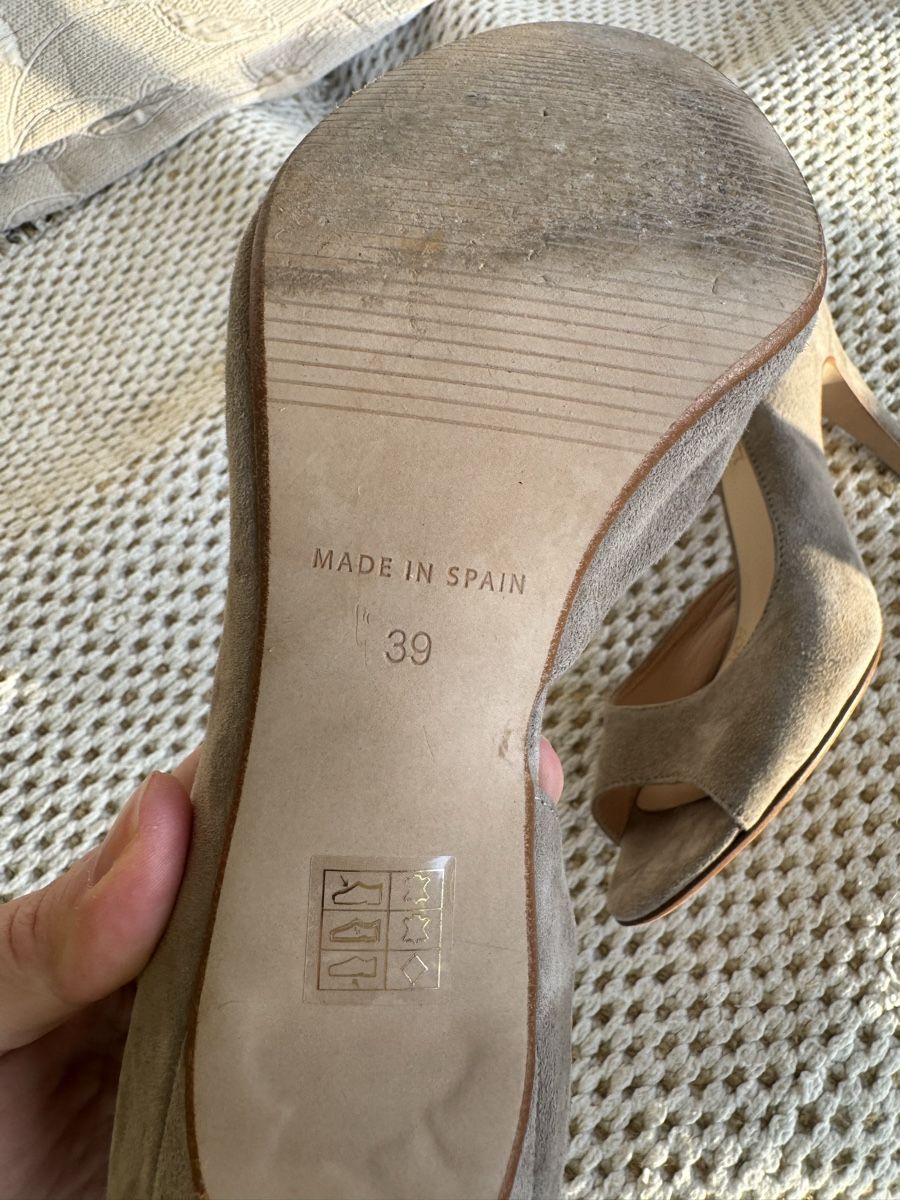 Damenschuhe: Hammerstein Sommer Highheels Wildleder Gr 39 – Neu (gemäss Beschreibung) aus Schaan von kse_rf29 2