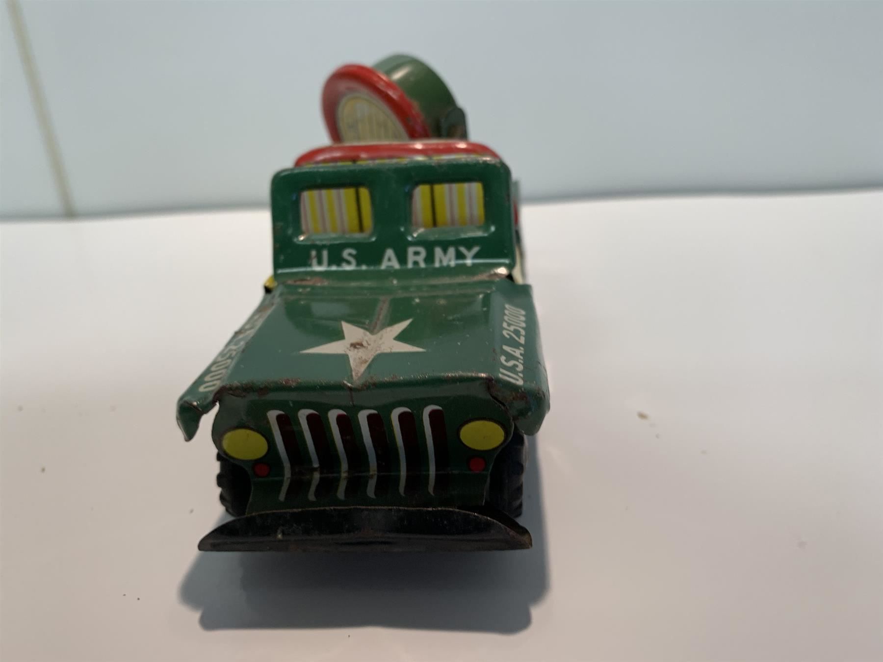 Giocattoli: Jeep USA Flugabwehr /Scheinwerfer  253 – Usato da Kerzers venduto da tisyayasuBE