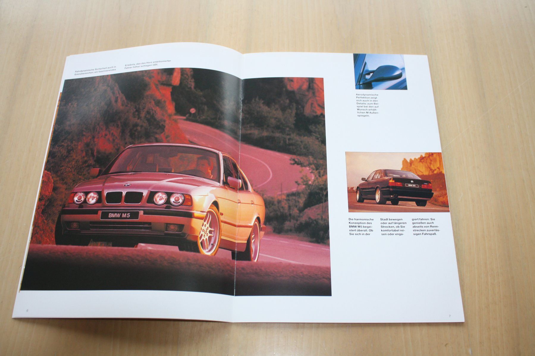 BMW Documenti: BMW M5 Modell E 34 Prospekt  1995 – Usato da Wikon venduto da erwin400 2
