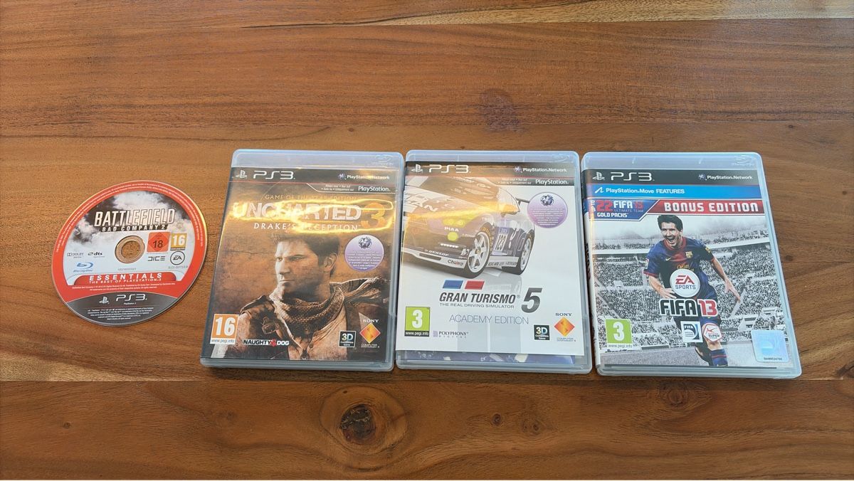 Giochi: 4 Sony PlayStation 3 Spiele Set  – Usato da Hergiswil NW venduto da Lawrence_ess