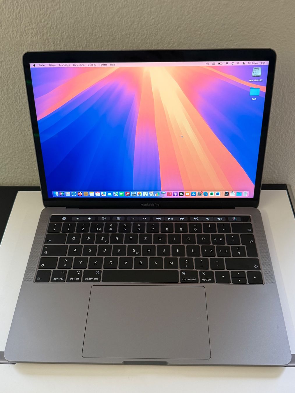 Apple Notebook: MacBook Pro 13 |QuadCore i7| 2.8GHz | 2020 – Usato da Zürich venduto da oMacStore 1