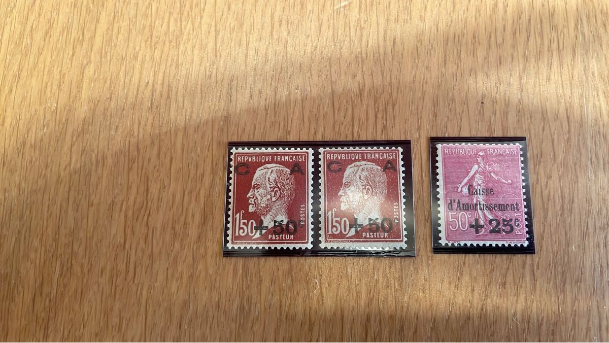 Alle Briefmarken: Briefmarken Frankreich 3 Stück – Gebraucht aus Zürich von spo_zxm7