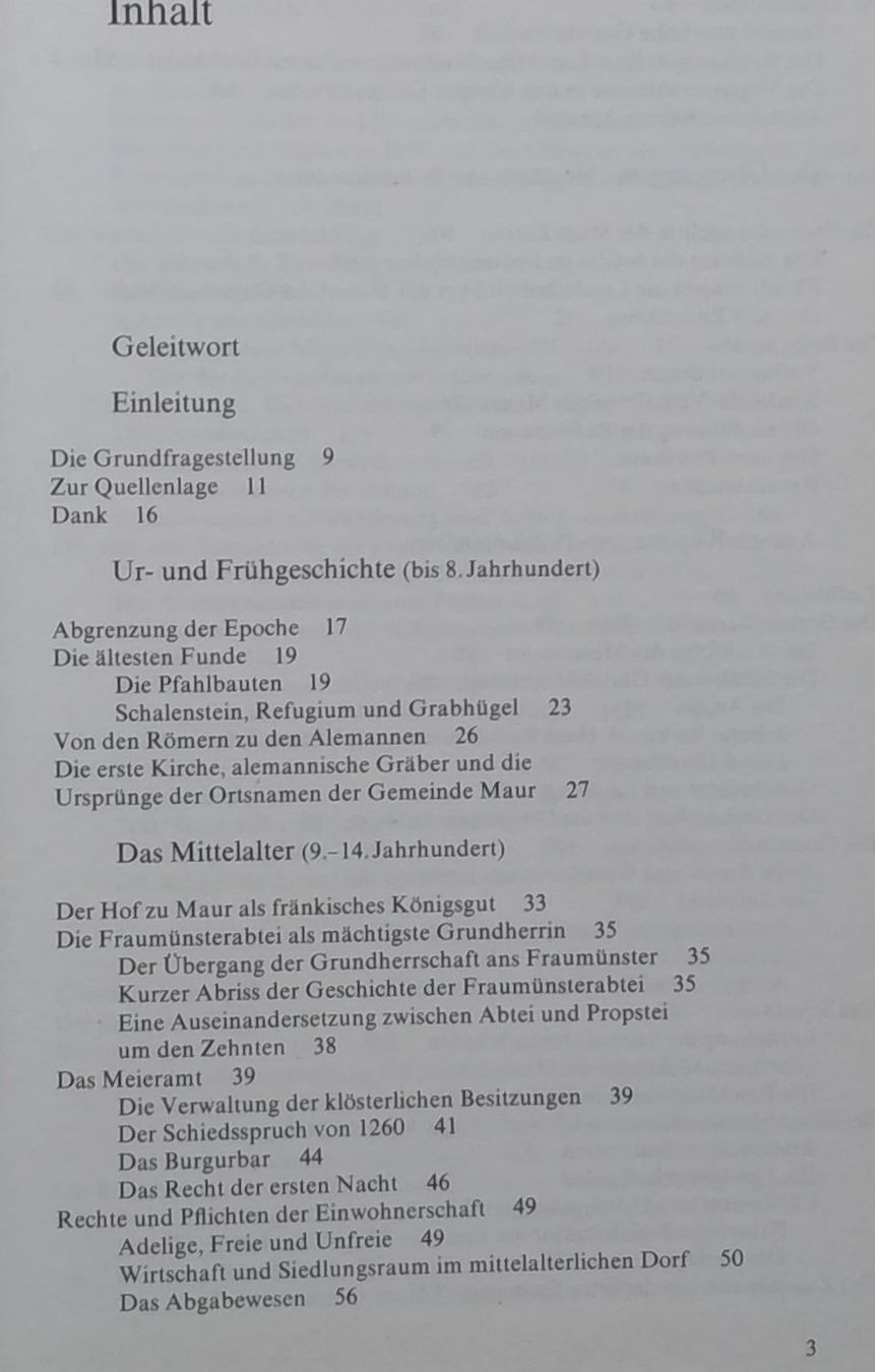 Libri: Gemeinde Maur ZH mit Aesch, Binz, Ebmatingen & Uessikon – Usato da Bern venduto da Mattthias 2
