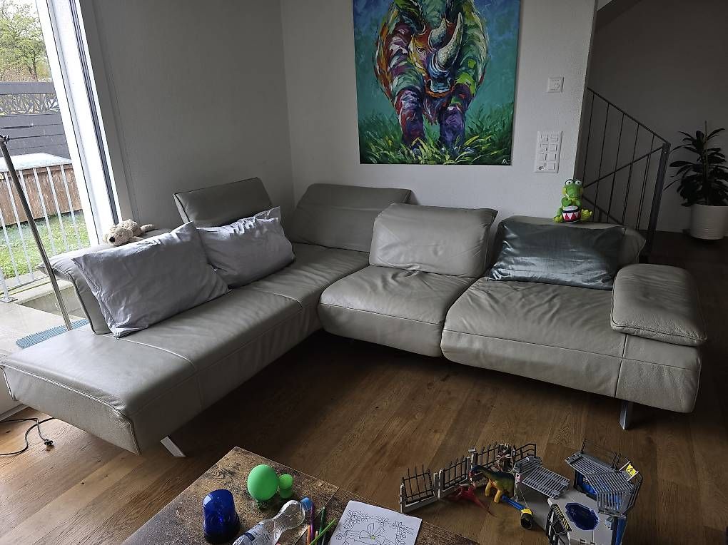 Sofas: Ecksofa Leder – D'occasion à Zuchwil par truegge 3