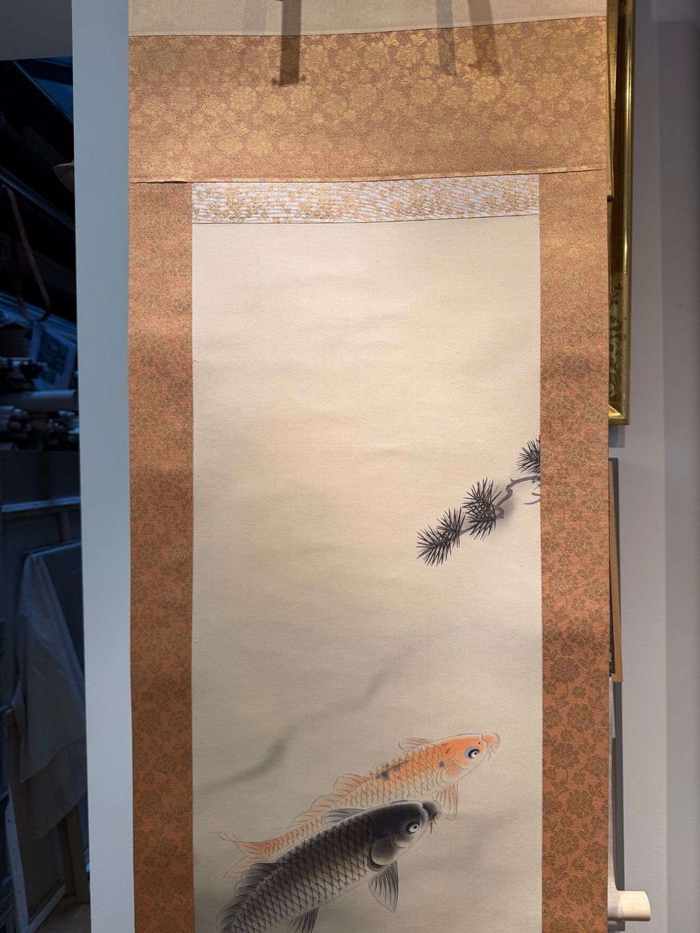 Foto & Immagini: Rollbild Japan Kakejiku „Koi" – Usato da Bern venduto da mbtiti 5