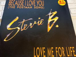 STEVE B. / BECAUSE I LOVE YOU - 45 tours