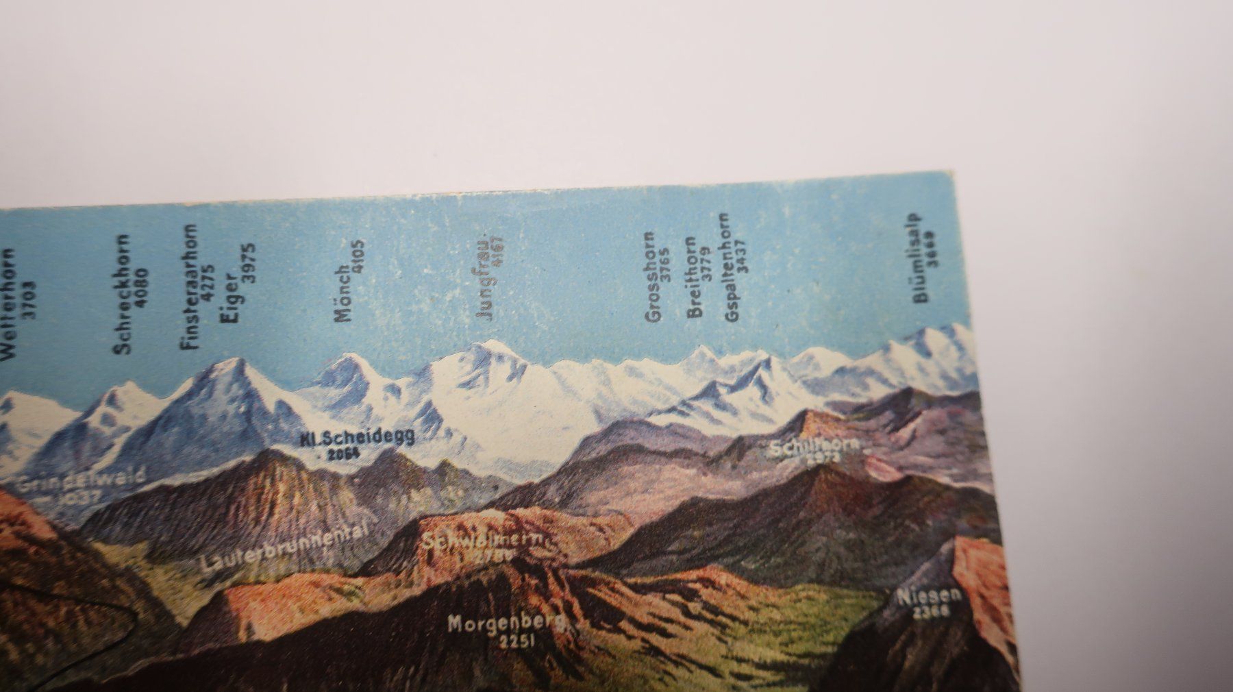 Cartoline postali: Thuner See Panorama 1928 – Usato da Cormoret venduto da Pascalll2001 3