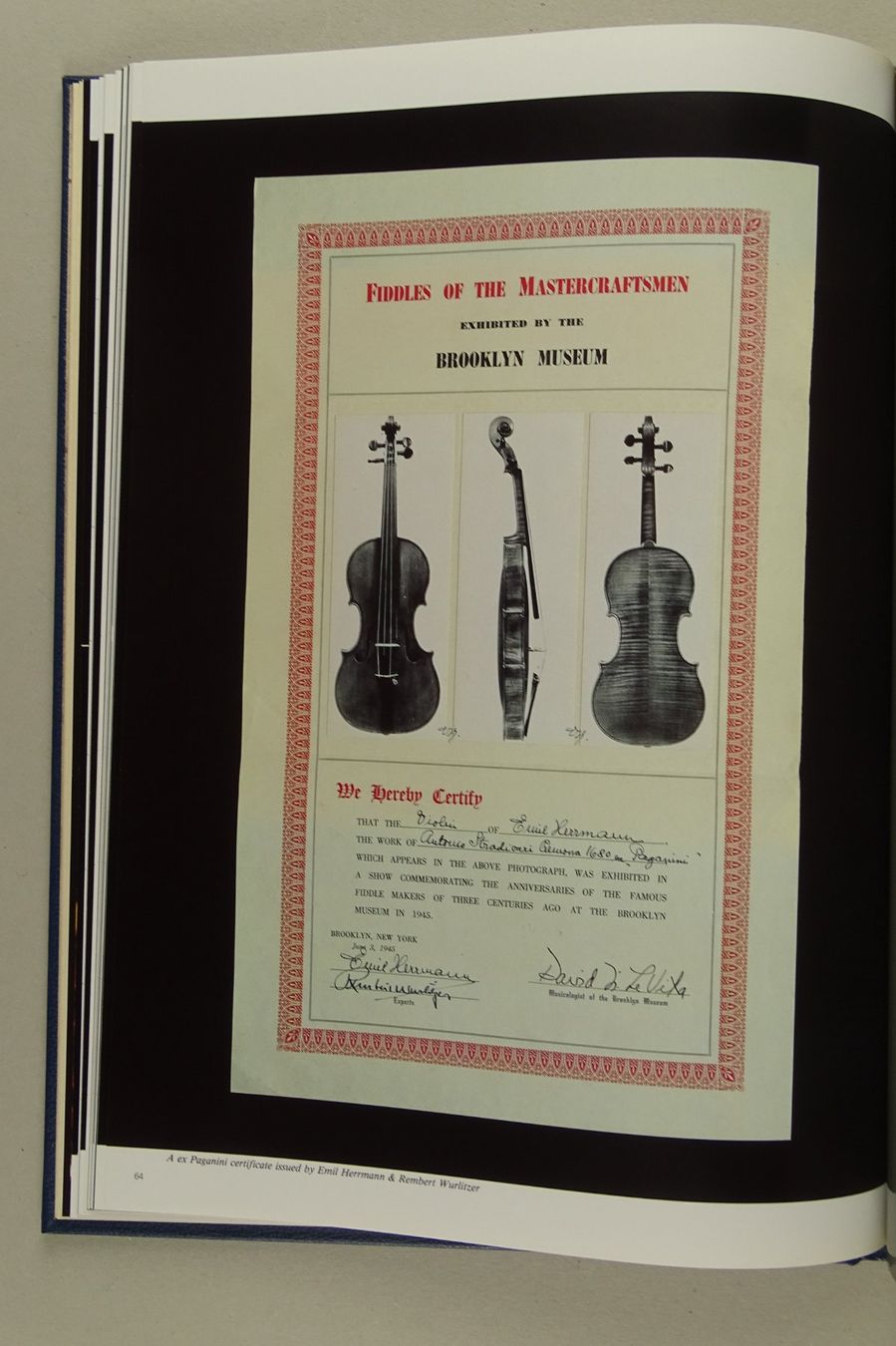 Bücher: THE STRINGED INSTRUMENT COLLECTION IN THE CORCORAN GALLERY – Gebraucht aus Grüningen von Kartensammler 5