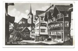 Herisau (AR) Bachstrasse - echte Foto-AK - 1943