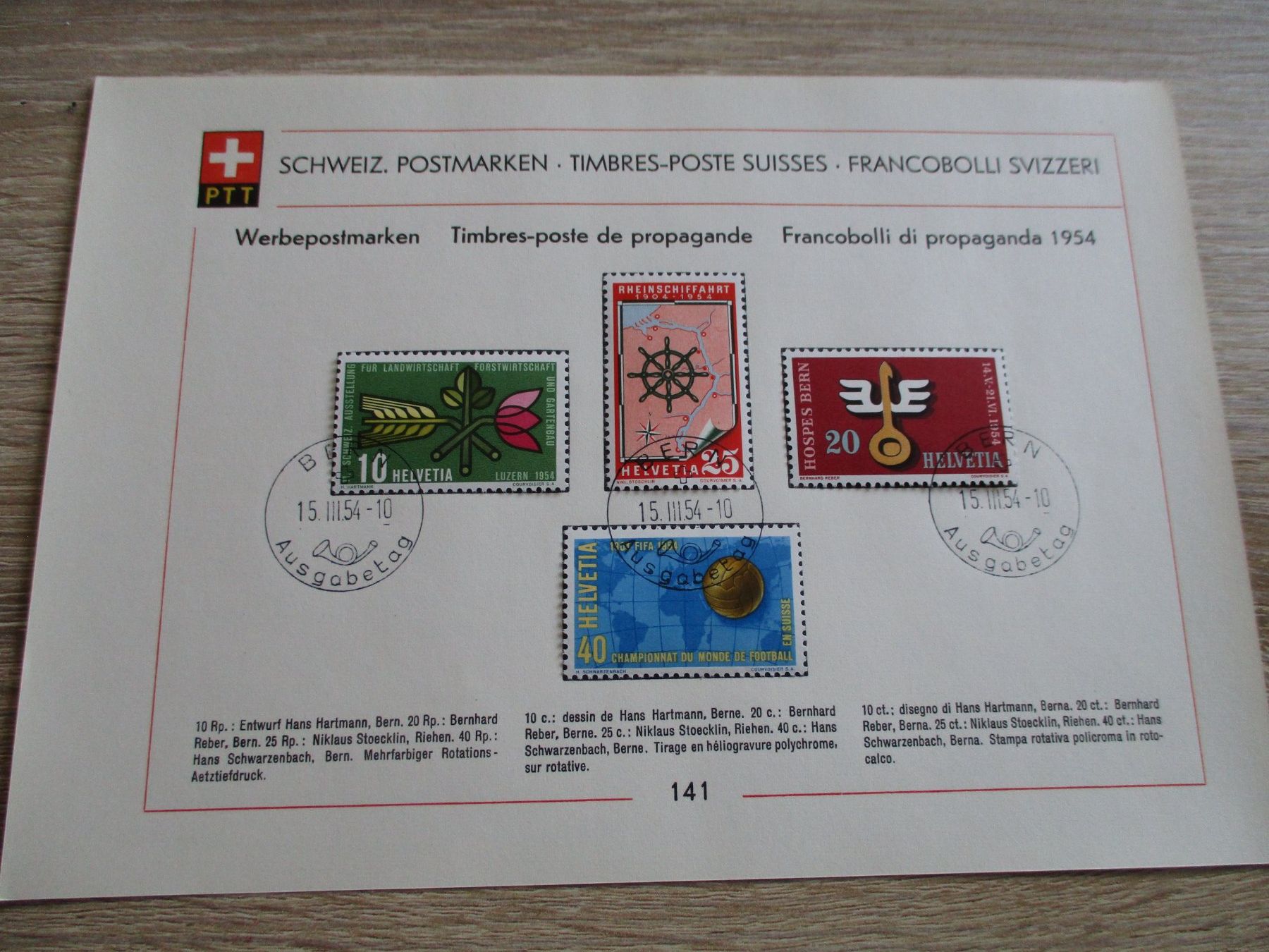 Tutti i francobolli: Feuille de collection n° 141 français 80.-- – Usato da Boécourt venduto da Denteles66