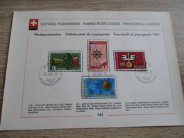 Feuille de collection n° 141 français 80.--