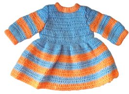 Puppenkleidung Kleid1950er