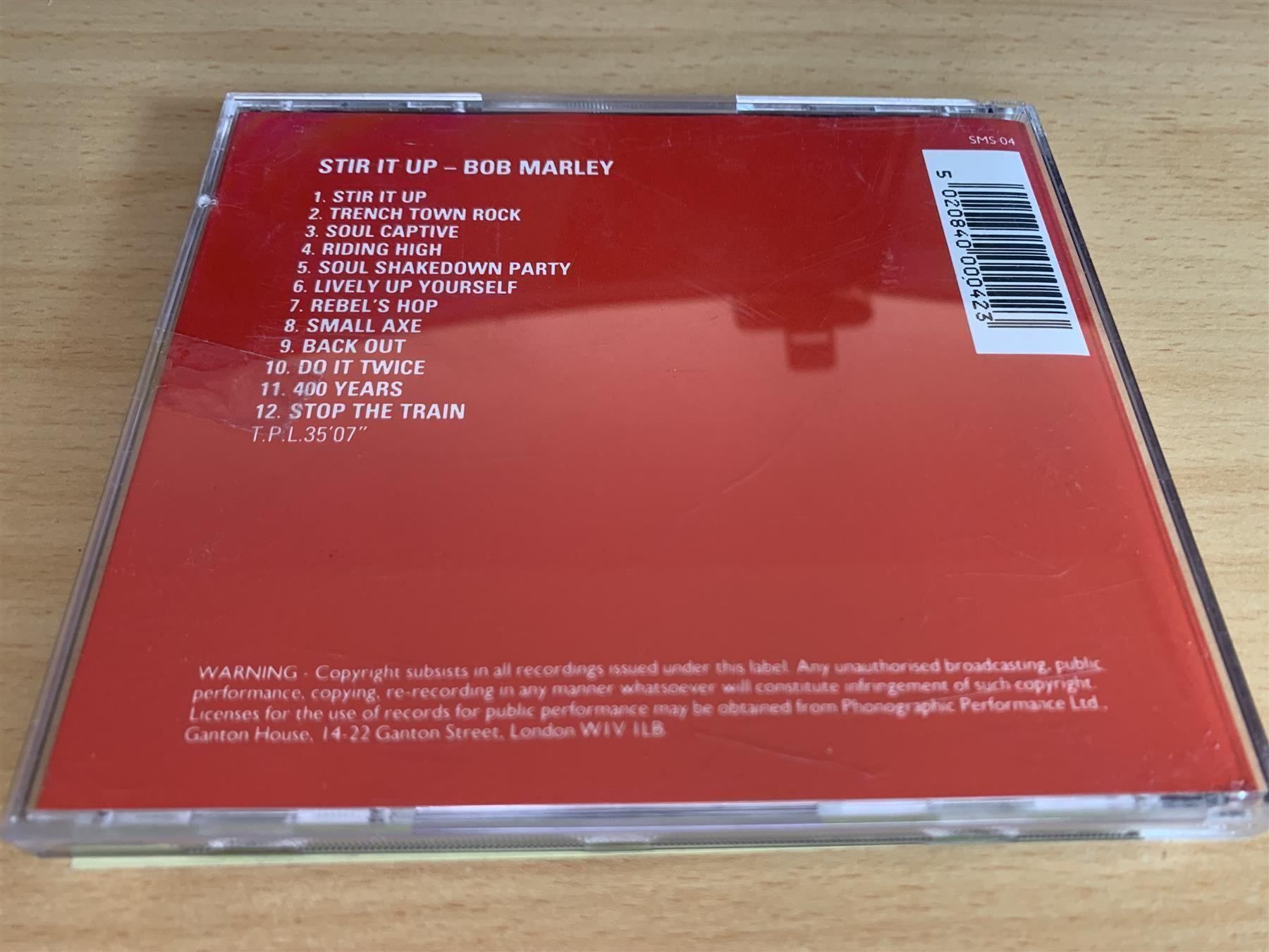 CD: Bob Marley – Stir It Up – Usato da Rikon im Tösstal venduto da Alpenmutz 1