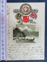 STANSSTAD MIT PILATUS 1900 RELIEF AK MIT WAPPEN AK ONW