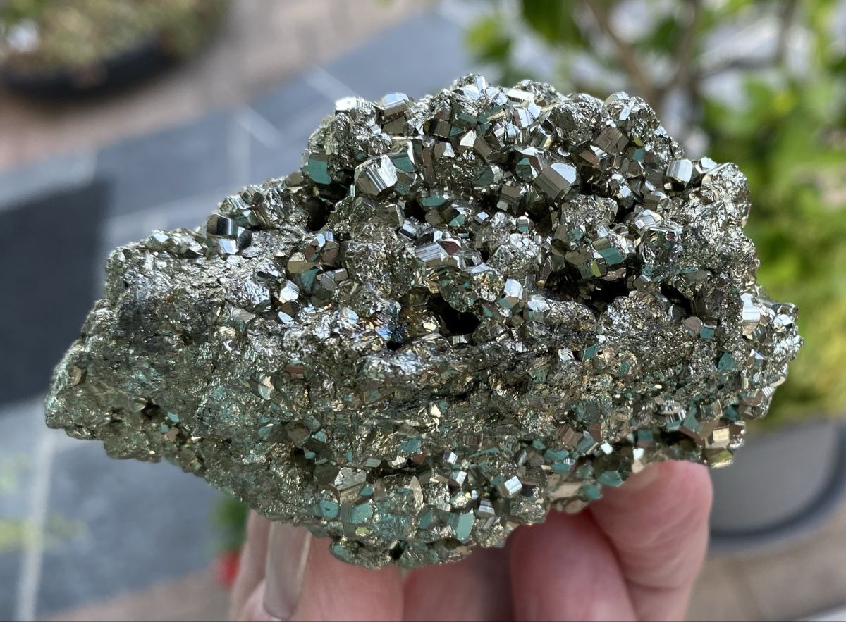 Mineralien & Heilsteine: Schöner Pyrit  – Gebraucht aus Selzach von 321compac 6