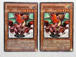 Yu-Gi-Oh! 2x Elementardrache - Selten!