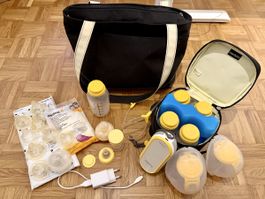 Medela Handsfree Milchpumpe inkl. Zubehör