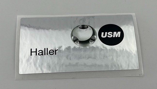 Aufkleber: usm Haller Aufkleber mit Kugel – Neu (gemäss Beschreibung) aus Luzern von lu1387 1