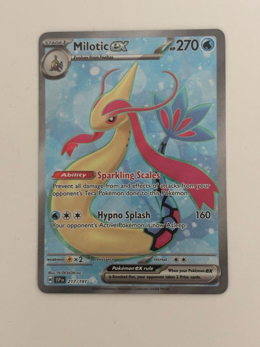 Pokémon Carte collezionabili: Carte PokémoN MILOTIC ssp 217 – Nuovo (secondo la descrizione) da lausanne venduto da helderj