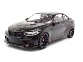 BMW M2 CS F87 Coupé 2020 schwarz met. / Felgen schwarz  1:18
