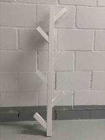 Garderobe weiss TJUSIG Aufhänger 78 cm