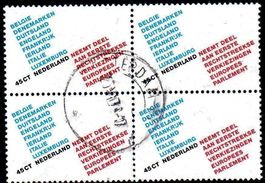 NIEDERLANDE 1979 WAHLEN ZUM EU PARLAMENT GESTEMPELT - G263