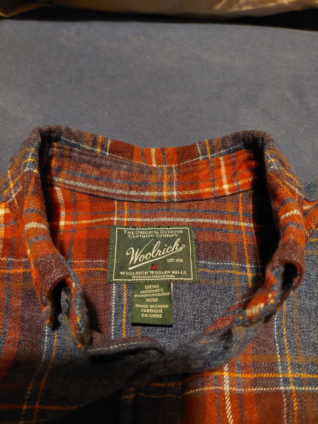 Woolrich Camicie: Woolrich Flannel Hemd M – Usato da St. Gallen venduto da joz_gl6z