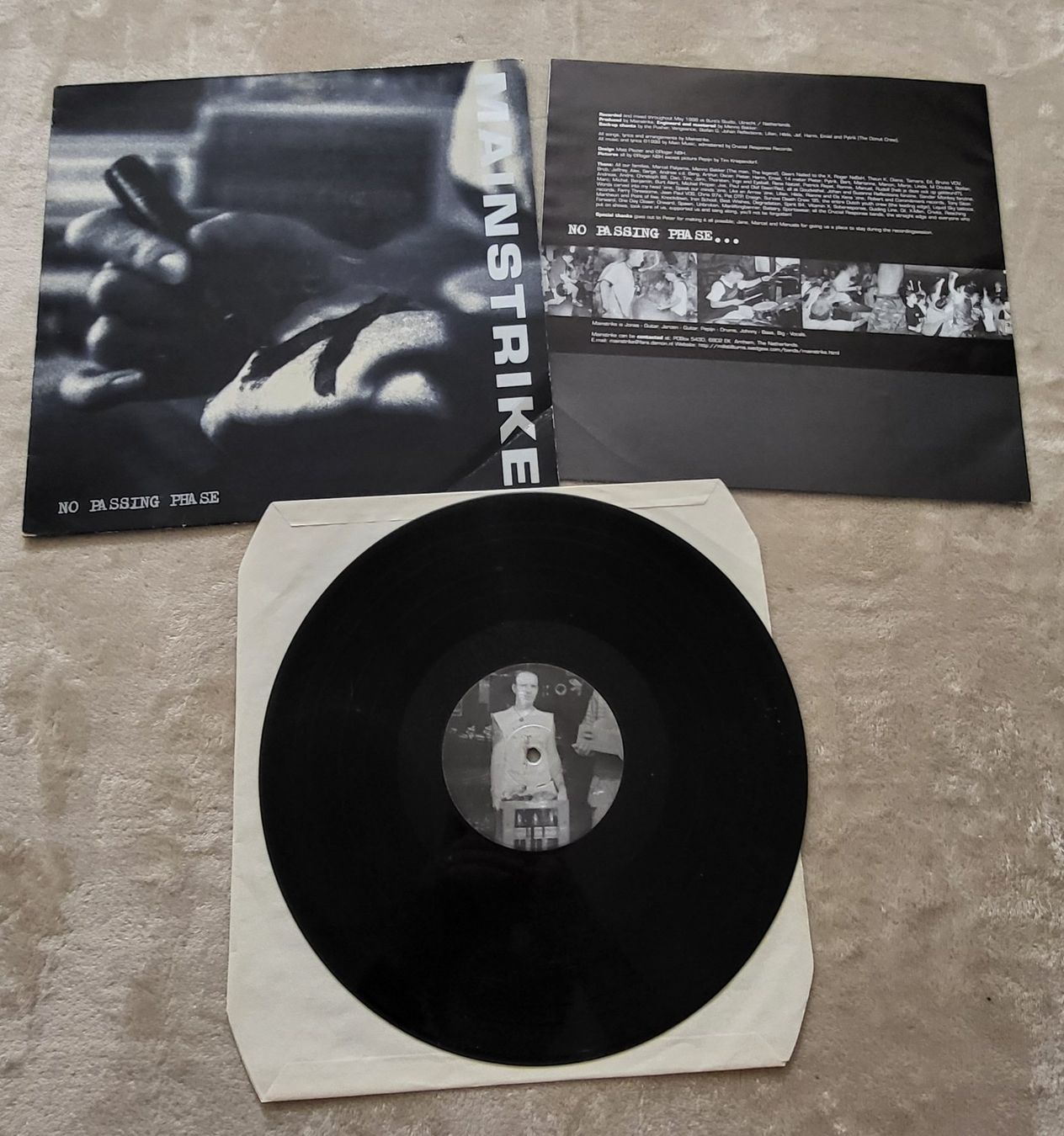 Dischi in vinile: Mainstrike - no passing phase LP – Usato da Pregassona venduto da Adda83