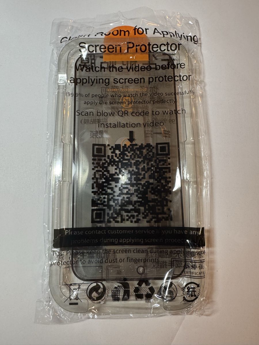 Ritocchi & pellicole di protezione: Protection écran iPhone 15 pro Max - Facile à installer! – Nuovo (secondo la descrizione) da Vicques venduto da PAMB3D 1