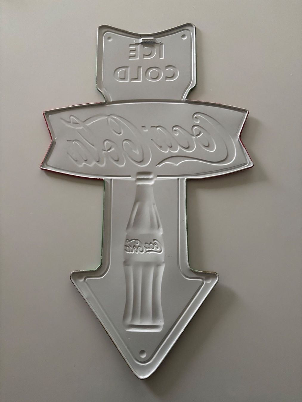 Coca-Cola Insegne: Coca-Cola Repro/Nostalgie Blechschild – Nuovo (secondo la descrizione) da Rapperswil SG venduto da wunderkiste03 1