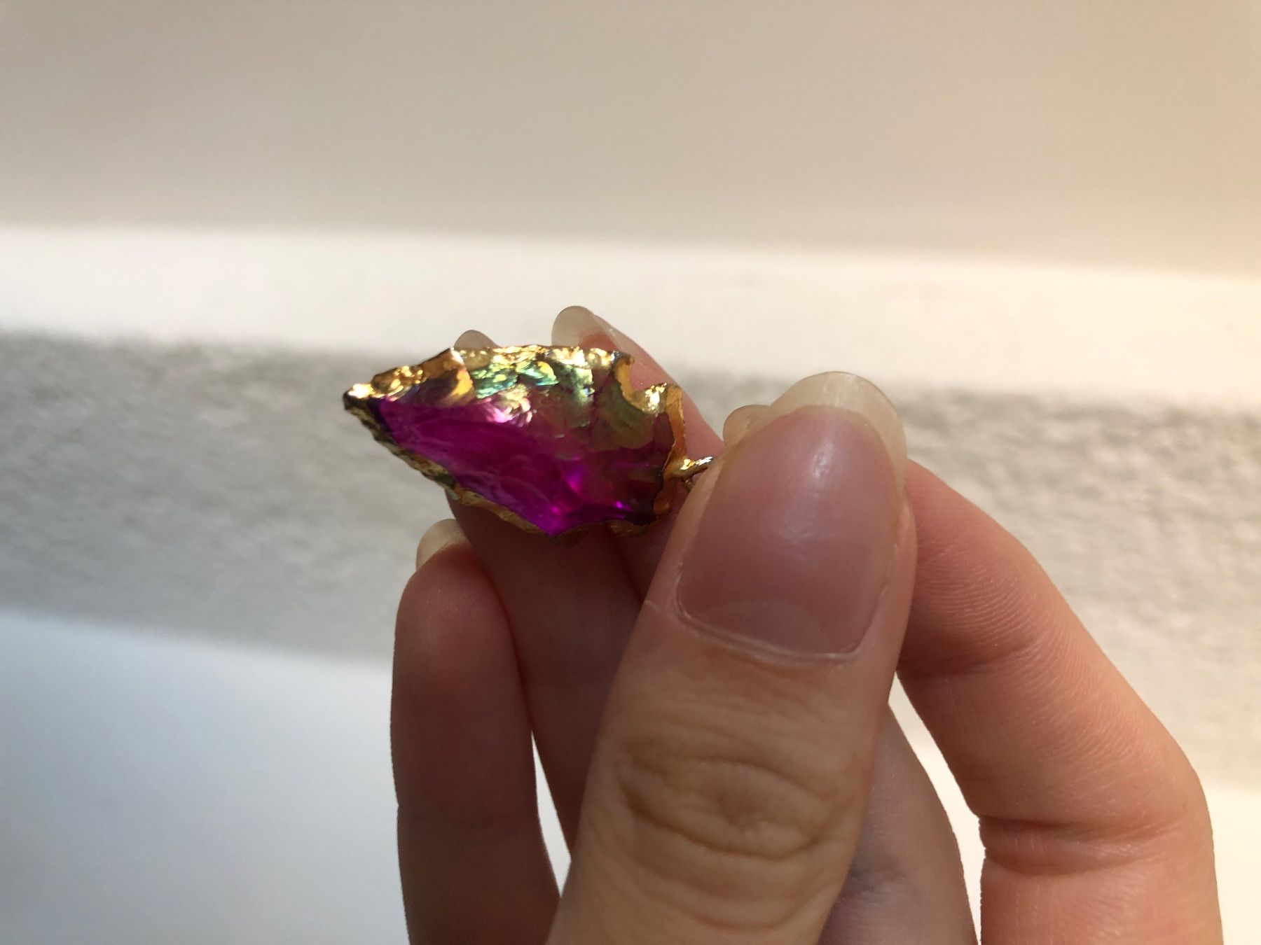 Anhänger: Pendentif cristal rose – Gebraucht aus Bulle von sop_ct6x 3