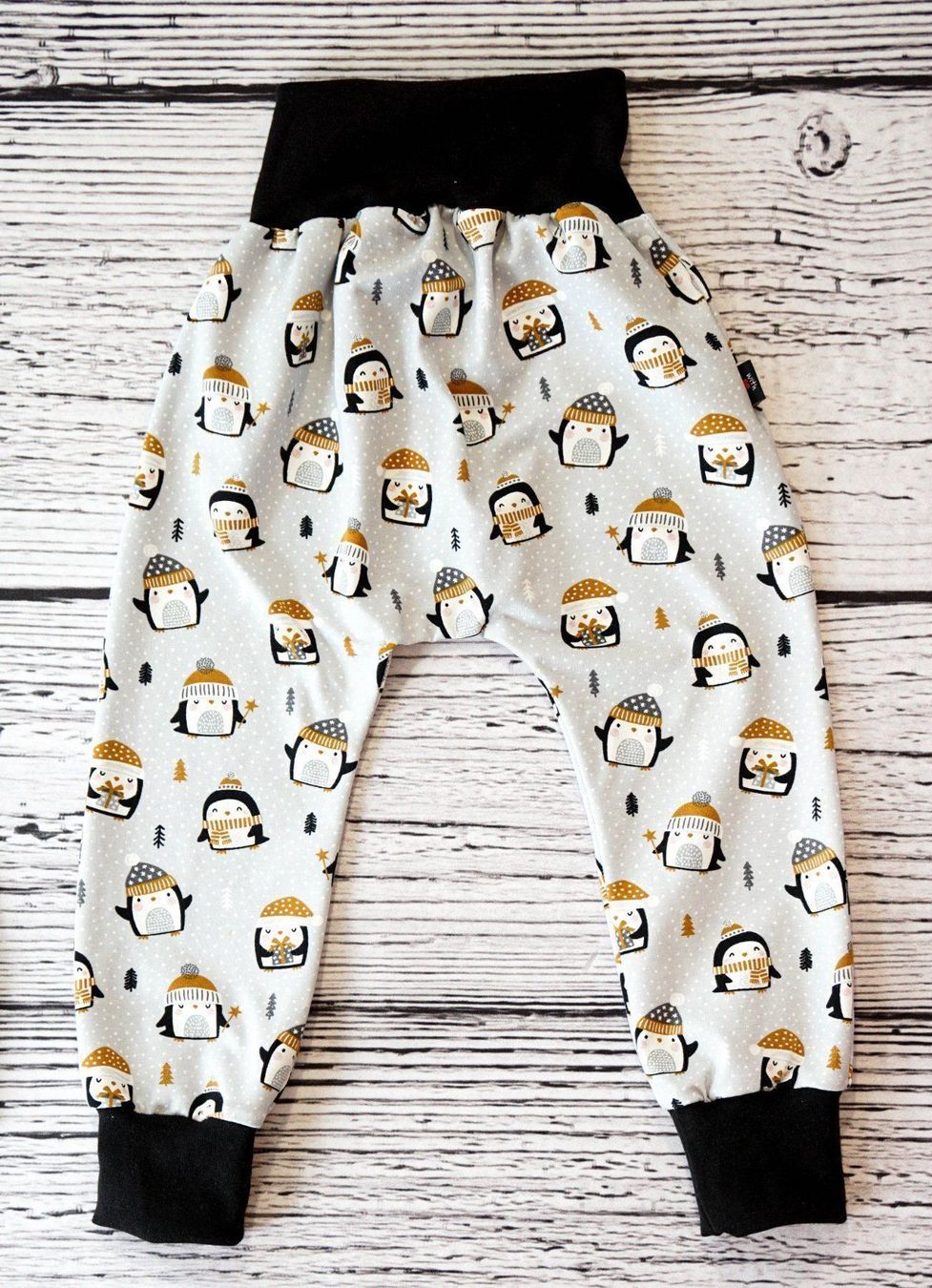 Pantaloni: Pumphose mit Pinguin 86/92 NEU – Nuovo e nell'imballaggio originale da Zürich venduto da sambaum 1