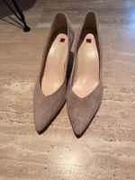 Högl Pumps Wildleder Taupe Grösse 39