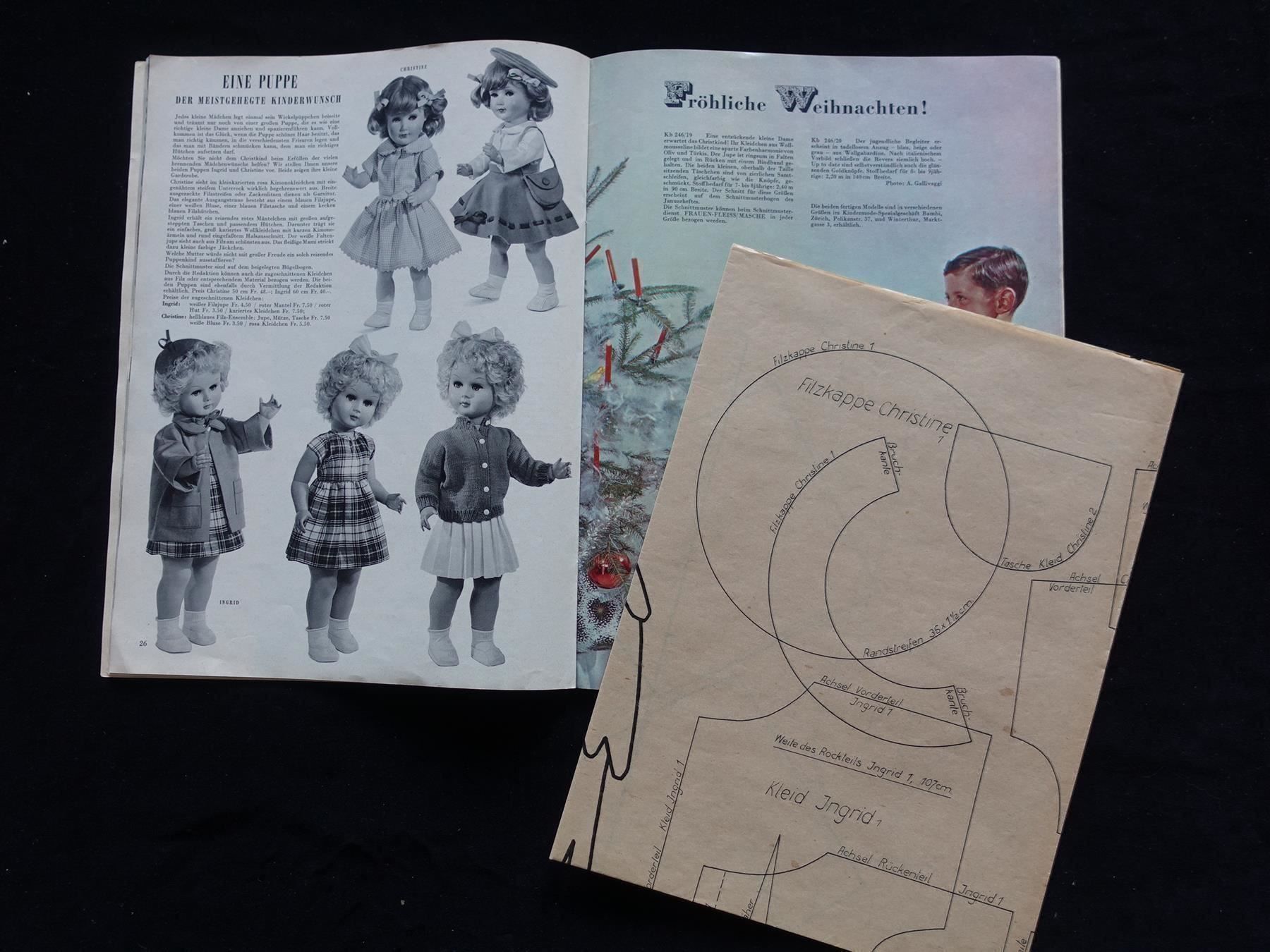 Riviste & Magazine: Frauen-Fleiss / Masche mit Schnittmuster – Usato da Gutenswil venduto da Optico 5