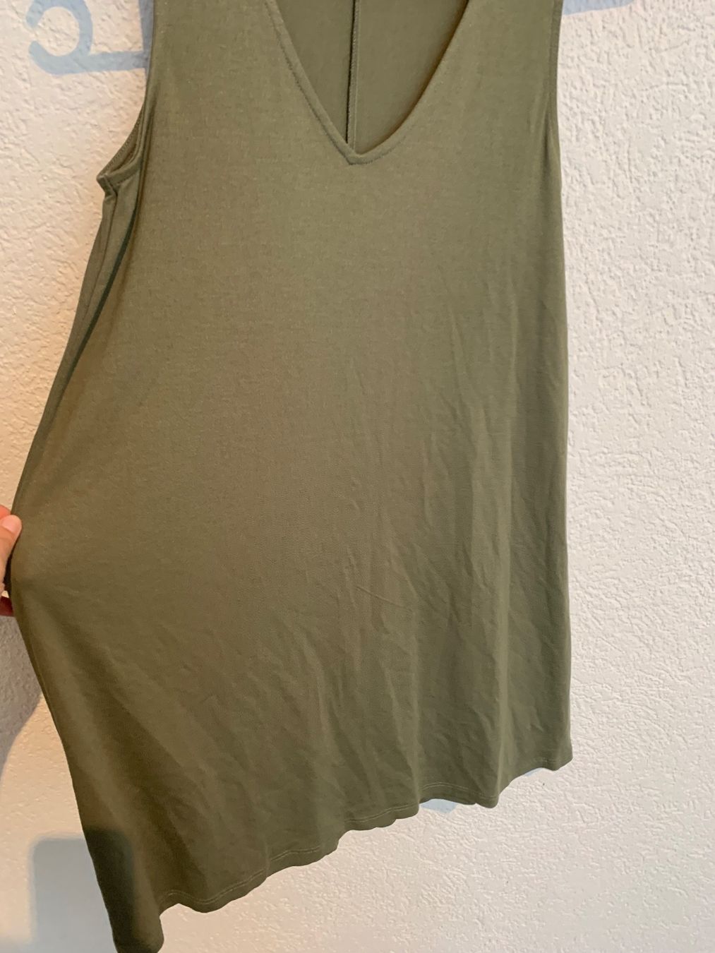 Vestiti: Pull & Bear Kleid olive olivgrün Gr. S – Usato da Fislisbach venduto da KolibriSecondhand 3