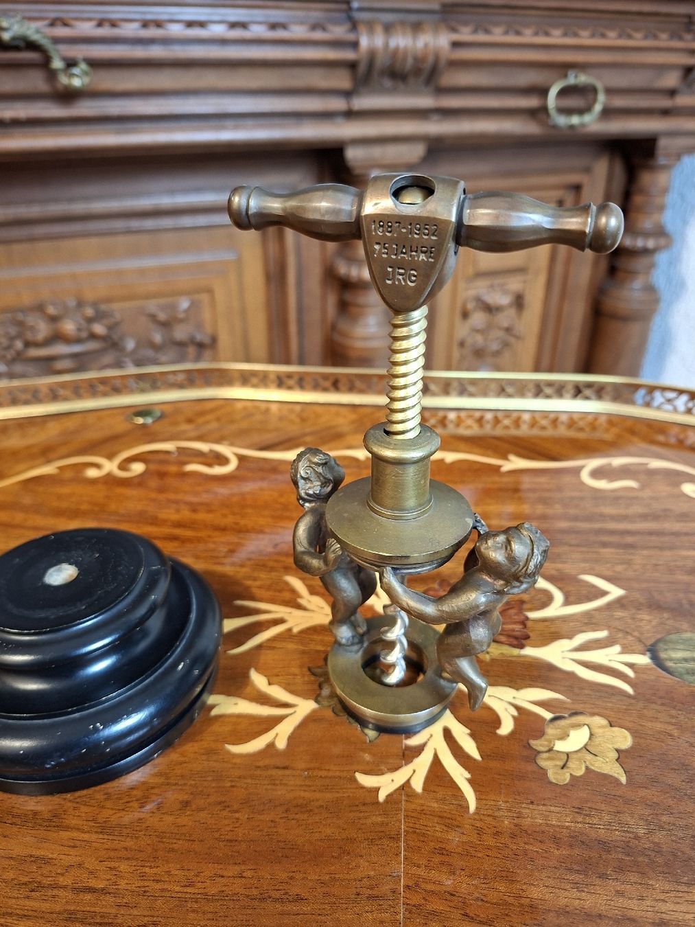 Apribottiglie & Tappi per chiusura: Korkenzieher Putten Dekor Vintage  – Usato da Steffisburg venduto da ZeitReise_ 3