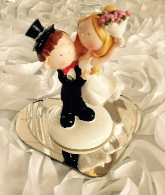 Unique Party Tortenfigur Aus Folie – Silber, 12,7 Cm, Als Kuchendekoration