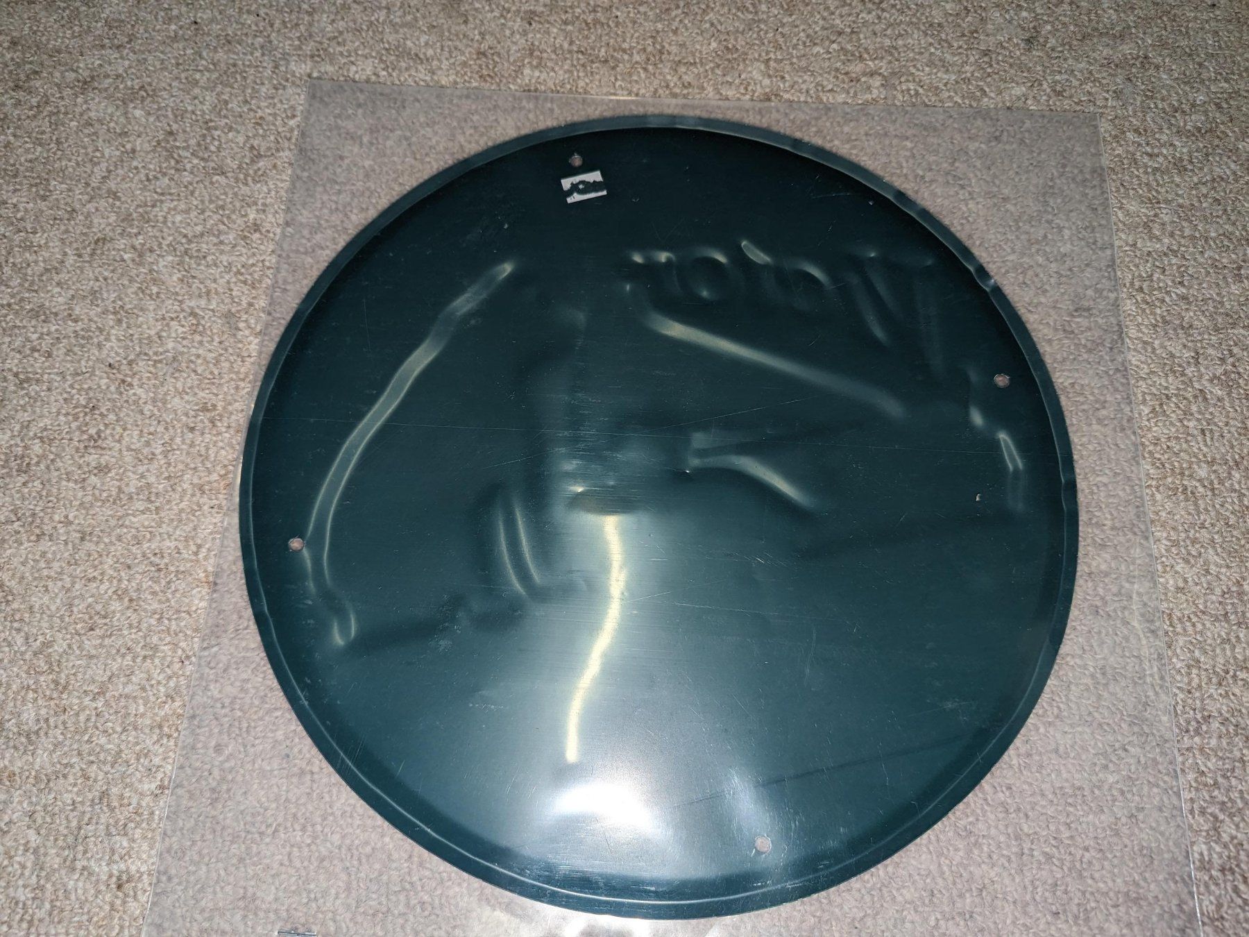 Insegne: Original Blechschild: His Masters Voice Logo – Usato da Niederrohrdorf venduto da _Mr.NiceGuy_ 1