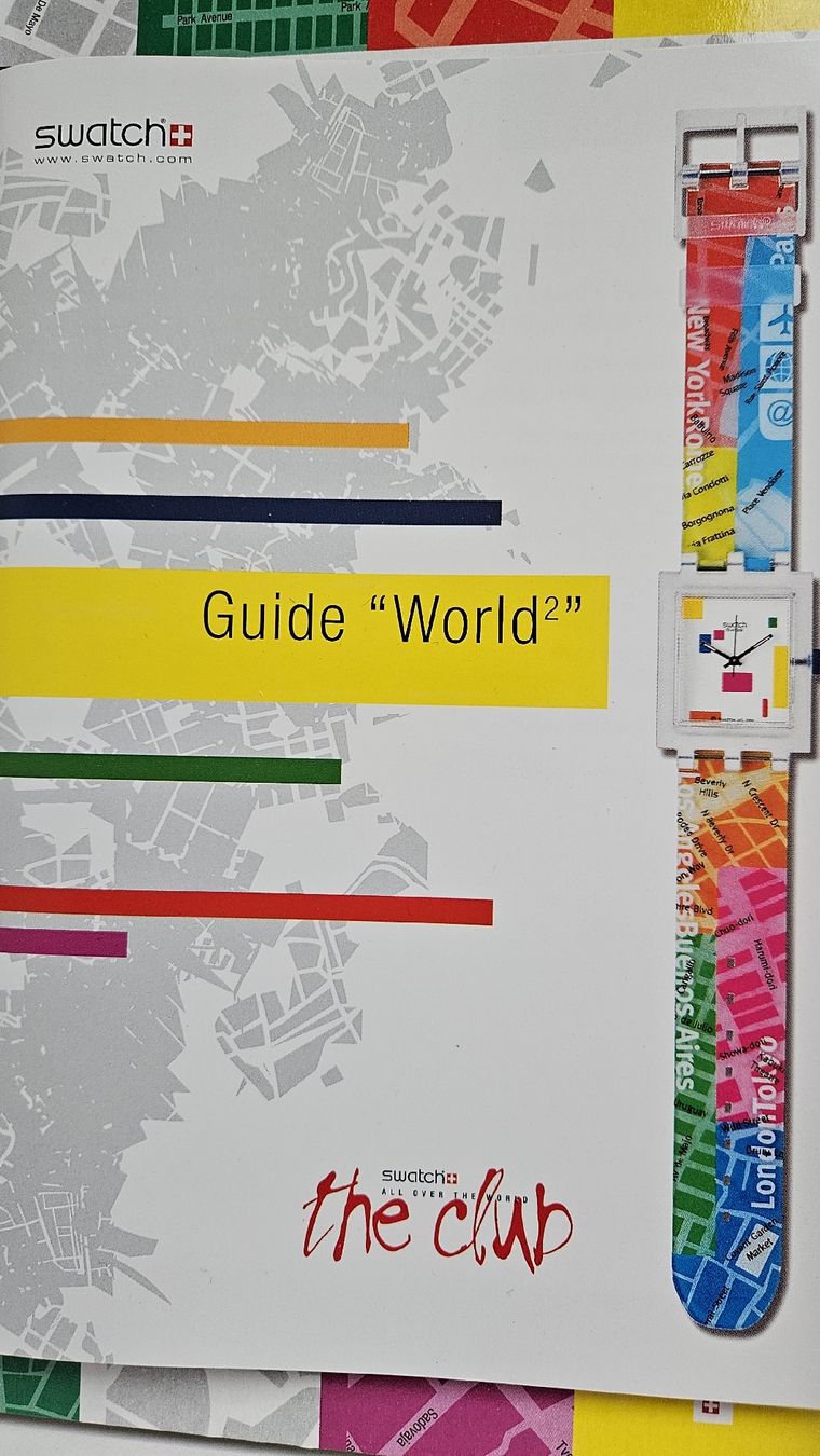 Swatch Bracciali & Braccialetti: Neue swatch"World" Uhr – Nuovo e nell'imballaggio originale da Mellingen venduto da Louisam 2