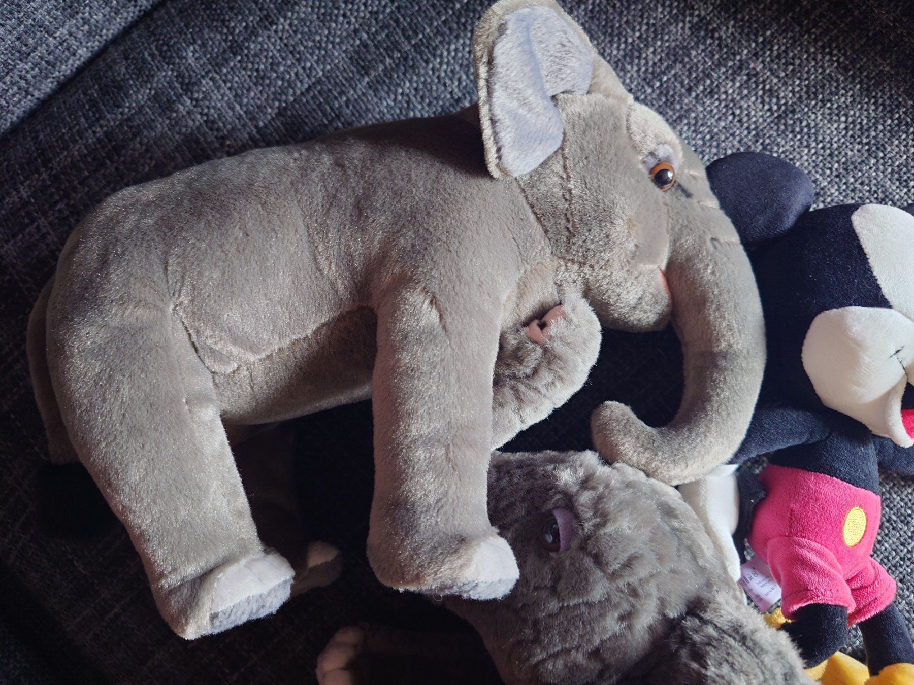 Disney Giocattoli: Lot peluches éléphant Mickey – Usato da Genève venduto da arnoo 1