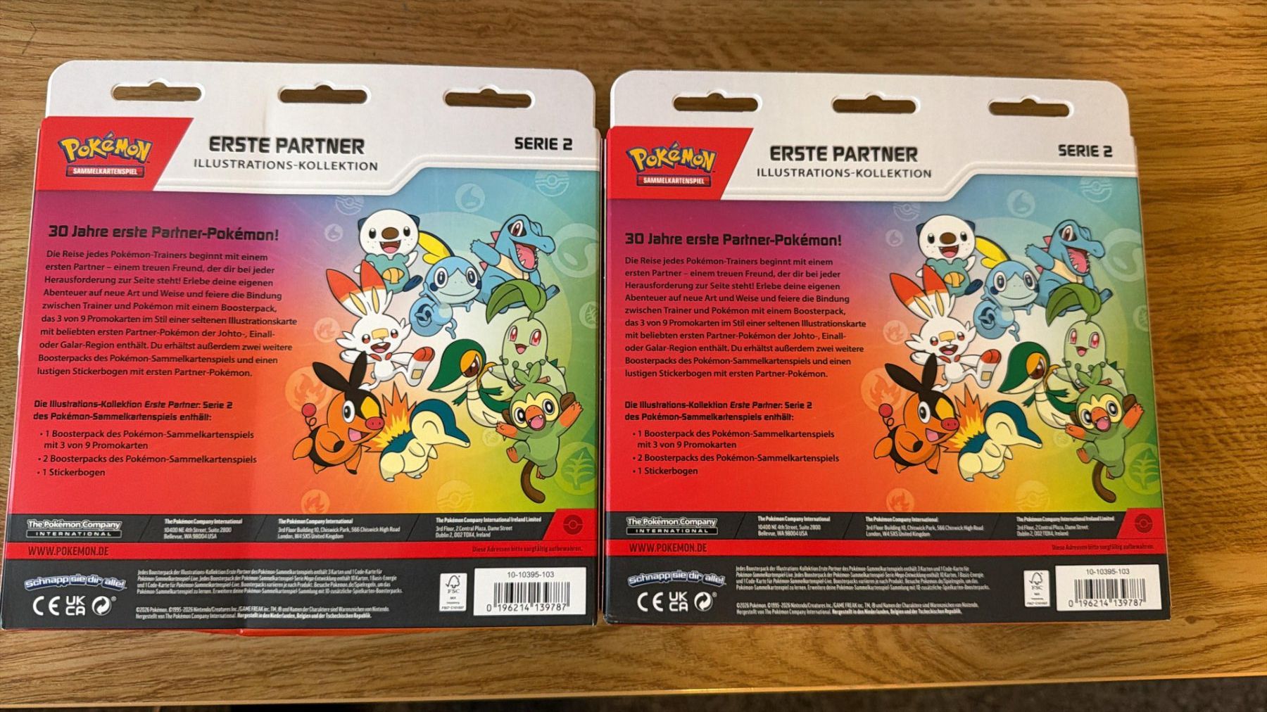 Pokémon Carte collezionabili: 2x Pokémon First Partner Collection Series 2 - DE – Nuovo e nell'imballaggio originale da Bellinzona venduto da dna_y6sn 1