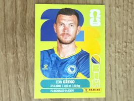 Panini FIFA World Cup 2026 Sticker Edin Džeko BIH 18