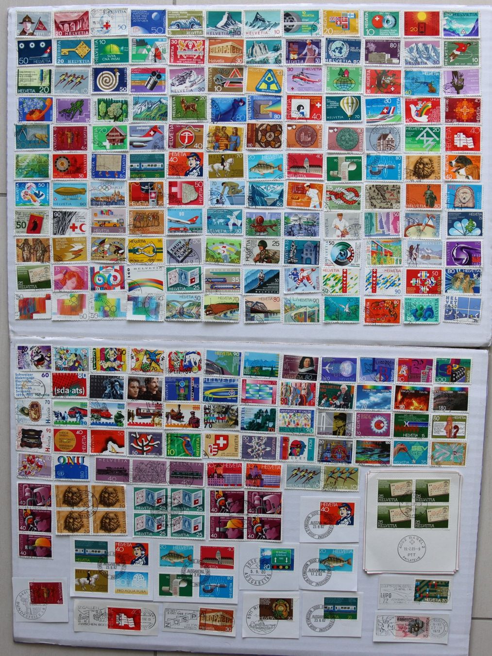 Tutti i francobolli: Briefmarken CH Lot (2) – Usato da Oberentfelden venduto da lakipul