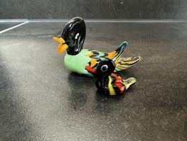 Glasfiguren: Entzückendes Enten-Pärchen für Sammler!