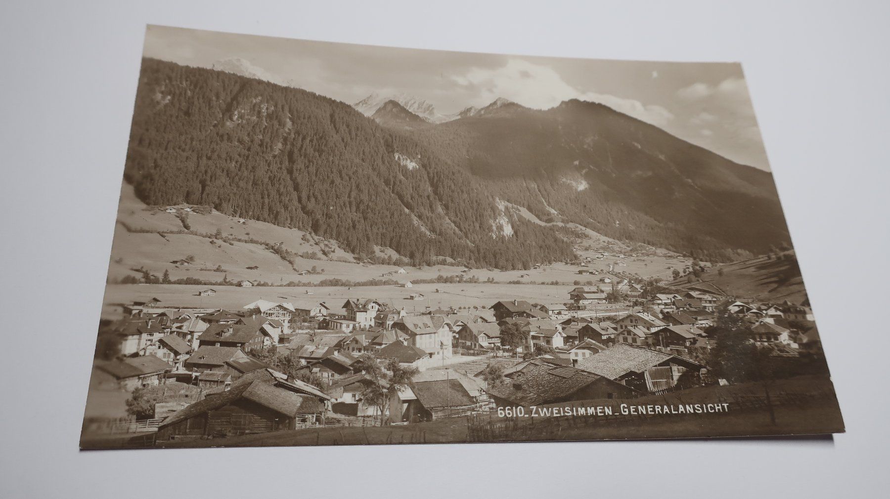 Cartoline postali: Zweisimmen Generalansicht N° 6610 – Usato da Cormoret venduto da Pascalll2001 1